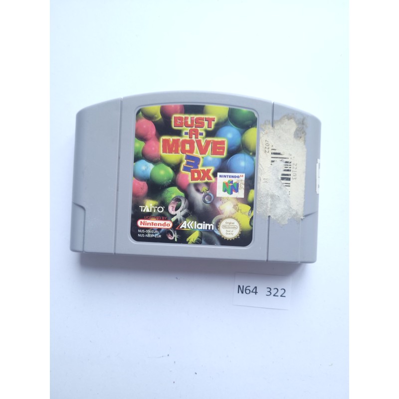 Bust-A-Move 3 DX Nintendo 64 (N64)