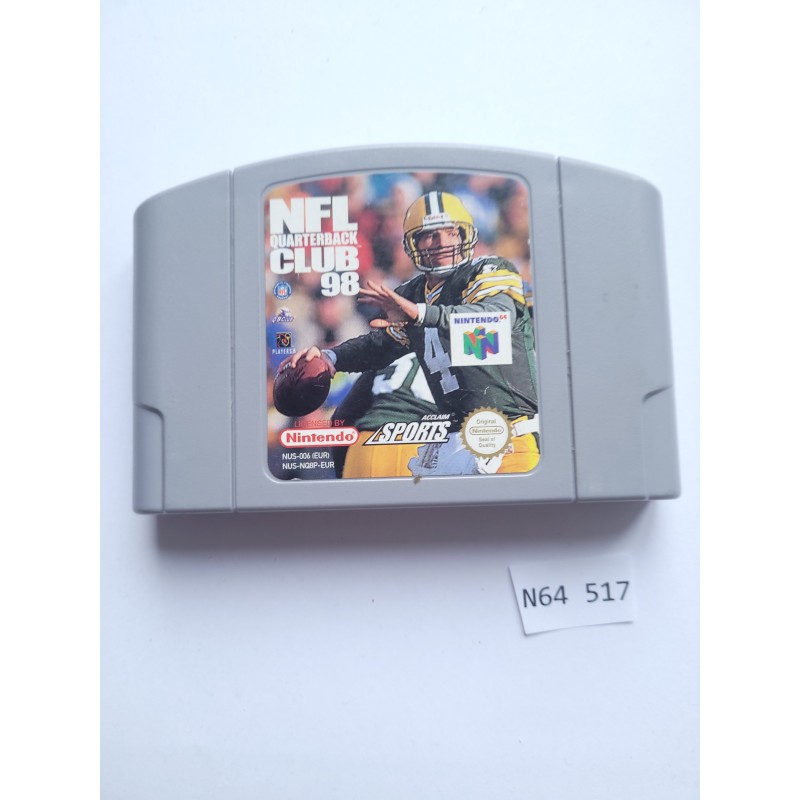 NFL Quarterback Club 98 Nintendo 64 (N64)