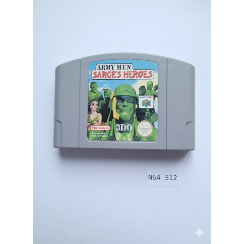Army Men Sarge's Heroes Nintendo 64 (N64)