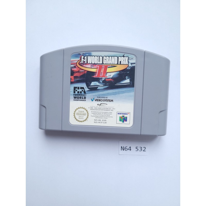 F-1 World Grand Prix II Nintendo 64 (N64)